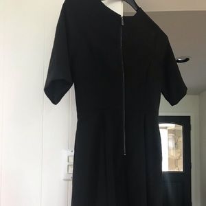 Black Short Sleeve Vince Camino dress